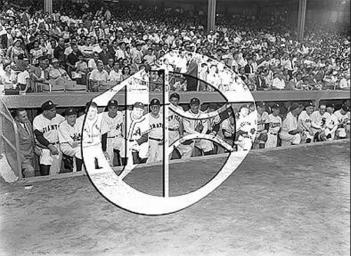 Old Timers at Yankee Stadium55N0179